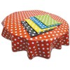 Springboard PVC Circular Tablecloth and Floor Cover - Round Wipe