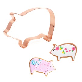 Pig Cookie Cutter 5.25 Inch Handcrafted by The Fussy Pup