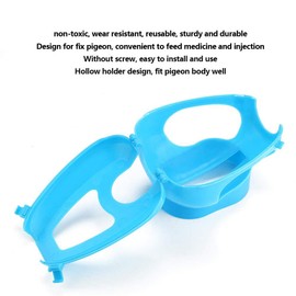 Pigeon Injection Holder Bird Plastic Fixed Frame Easy Feeding Designed for Feeding Pigeons Fixed Mount Bird Supply(#2)
