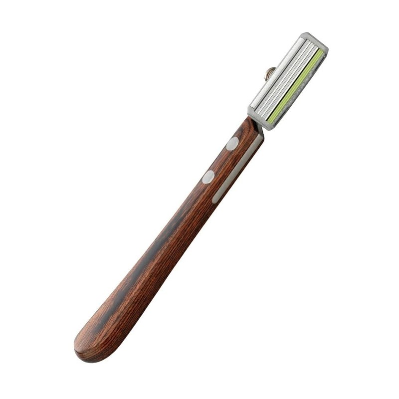 Feather F System Leather PF-RW Wood Handle