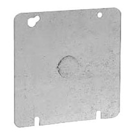 Crouse-Hinds TP572 Steel Flat Raised Cover 4-11/16 Inch x 4-11/16 Inch
