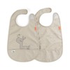 Done by Deer Lalee Sand Bib w/Velcro 2-Pack - Waterproof,