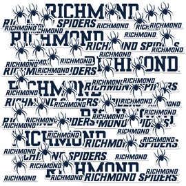 University of Richmond Spirit Logo Vinyl Large Deluxe Stickers Variety Pack - Laptop, Water Bottle, Scrapbooking, Tablet, Skateboard, Indoor/Outdoor