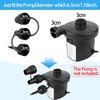 OIIKI 3 Set Replacement Nozzles, Plastic Pump Nozzles, 3 Size