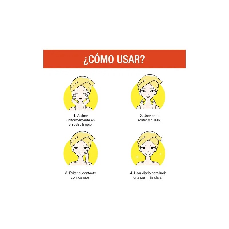 "Garnier Express Aclara crema vitamina C 50 ml"