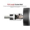 TEKTON 1/4 Inch Drive Shallow and Deep 6-Point Impact Socket