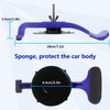 ZKTOOL 6PC Suction Cup Clamp Set, Class Clamps Kit for