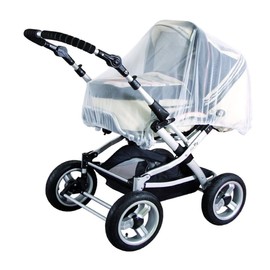 Totority Head Support Stroller Net Full Cover White Encryption Net Portable Folding Net