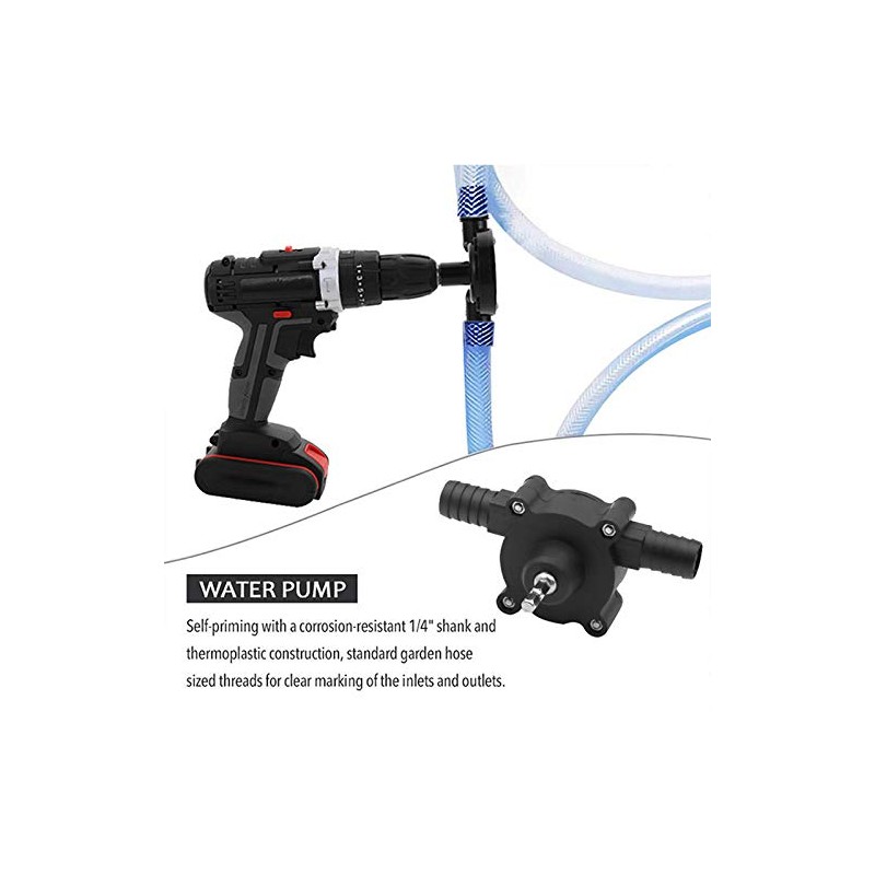 Electric Drill Pump for Water Gasoline Oil Diesels Fluid Transfer