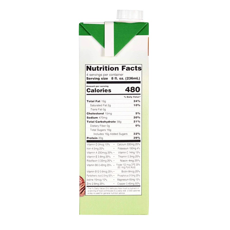 Med Pass 2.0 Butter Pecan Flavor 32 oz. Box Ready