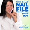 Cristal UP Crystal Nail File 3 in, Glass File Ideal