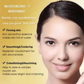 24k Gold Augenpads gegen Augenringe - 60 Stück Anti-Aging, Kollagen Feuchtigkeitsspendend gegen Schwellungen, feine Linien, Entfernung von Augenringen Augenmaske