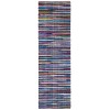 Safavieh Rag Rug BLUE / MULTI 2'-3" X 10' Runner