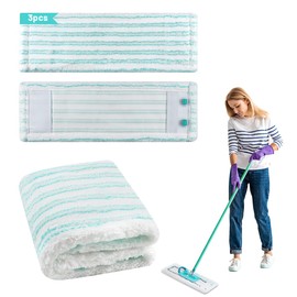 Leifheit Profi XL Micro Duo Mop Cover Set, for Leifheit Profi XL Cotton Plus All Floor Mop Handles, Replacement Cover, Replacement Parts for Leifheit Microfibre Mop, for All Floors, Dirt