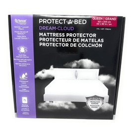 Protect-A-Bed Mattress Protector – Waterproof, Breathable, Tencel Lyocell Top – Available in Queen & King Sizes (Queen)