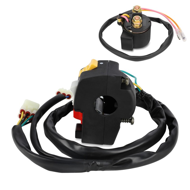 M MATI Handlebar & Starter Relay Switch for Honda TRX400EX