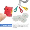 ICQUANZX ECG Module AD8232 ECG Measurement Pulse Heart Rate Sensor