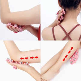 1+1 Lymph Circulation Massage Ball Bead Massager Self Massager / 1+1 림프 순환 마사지볼 구슬 마사지기 셀프 안마기