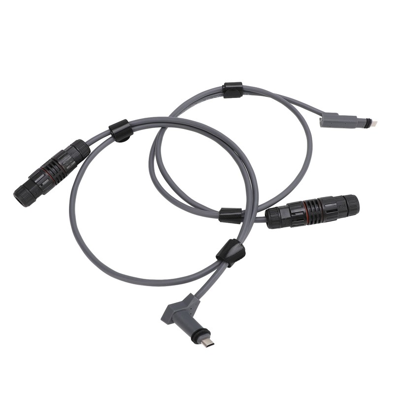 SPX to RJ45 Adapter Cable Grey 3.3ft 1200Mbps Waterproof Ethernet