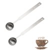 YUYUDEHM 2 PCS 1/3 Tablespoon Measuring Spoon, Stainless Steel Measuring