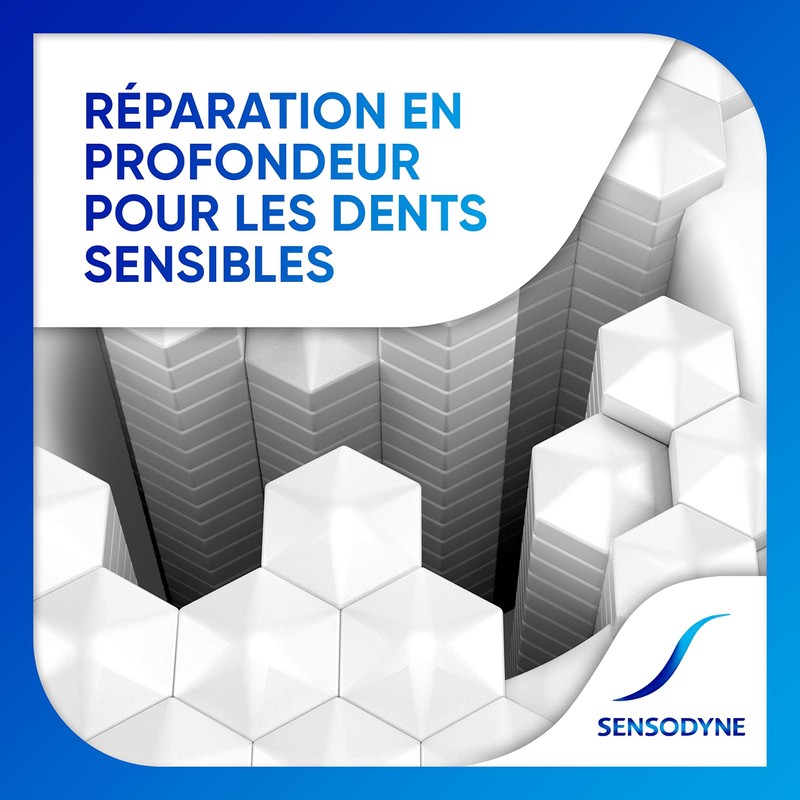 Sensodyne Toothpaste Repairs & Protects Fresh Mint for Sensitive Teeth