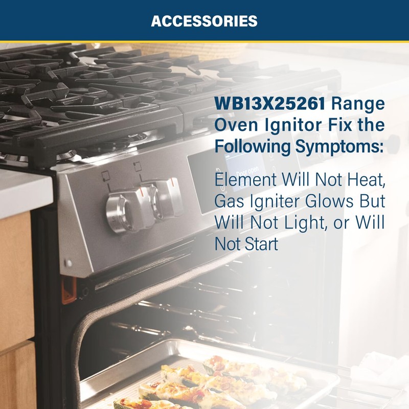 WB13X25261 Range Oven Ignitor Replace WB13K10020 4338051
