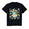 Kids Bubble Bath Duck Gnome Tee For Kids Funny Bubbles