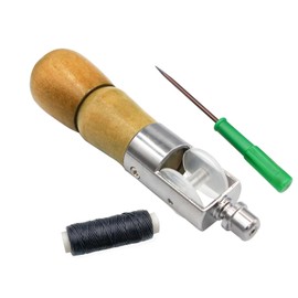 Co-link DIY Handmade Leather Tool Automatic Stitcher Closure Stitch Sewing Awl Kit Tool