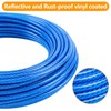 Tresbro 30FT Reflective Dog Tie Out Cable for Dogs Up