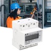 Energy Meter 1 Phase 2 Wire 4P Digital LCD Kwh