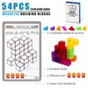 Magnetic Puzzle, Educational Toy, Brain Training Puzzle, Magnetic Blocks, 7