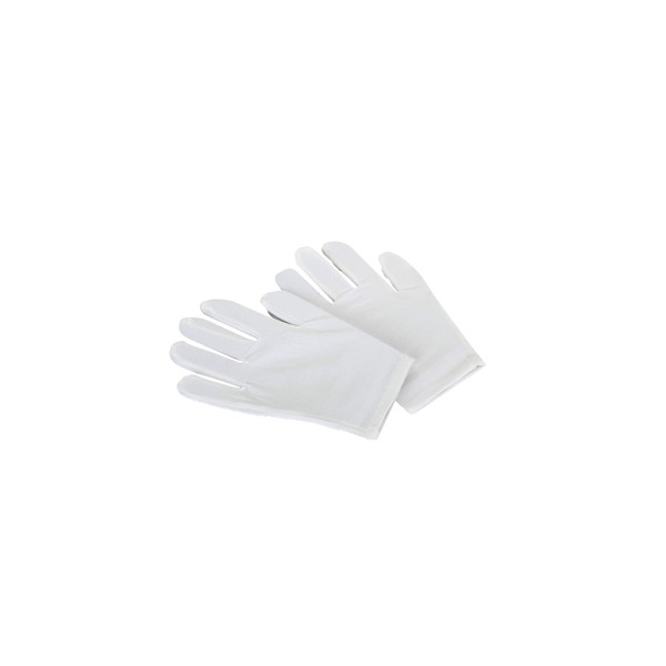 Esthetician Grade Moisturizing Gloves   |   93% Cotton 7% Spandex   |   White Finish   |   Model S65
