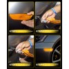 litzland Led Front Bumper Side Marker Lights Compatible with Infiniti