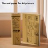 Haosie 2 Roll Thermal Printer Paper, Thermal Paper A4, Thermal