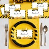 TagreSpike Construction Table Place Cards 50pcs Dump Truck Tent Cards