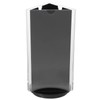 Acrylic Sign Holder Rotatable 3-Sided Restaurants Menu Display Stand Tabletop