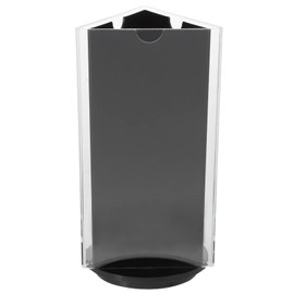 Acrylic Sign Holder Rotatable 3-Sided Restaurants Menu Display Stand Tabletop Paper Holder for Office Store Table Menu Desktop sign