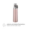 alfi City Bottle Loop 700 ml, Pink, Stainless Steel Drinking