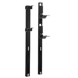 Buyers Products LT19 2-Position Trimmer Rack for Open & Closed Landscape Trailers, Holds 2 Weed-Eaters, Made in The USA, Lawn Care Equipment, Heavy Duty Storage Solution for Work Vehicles
