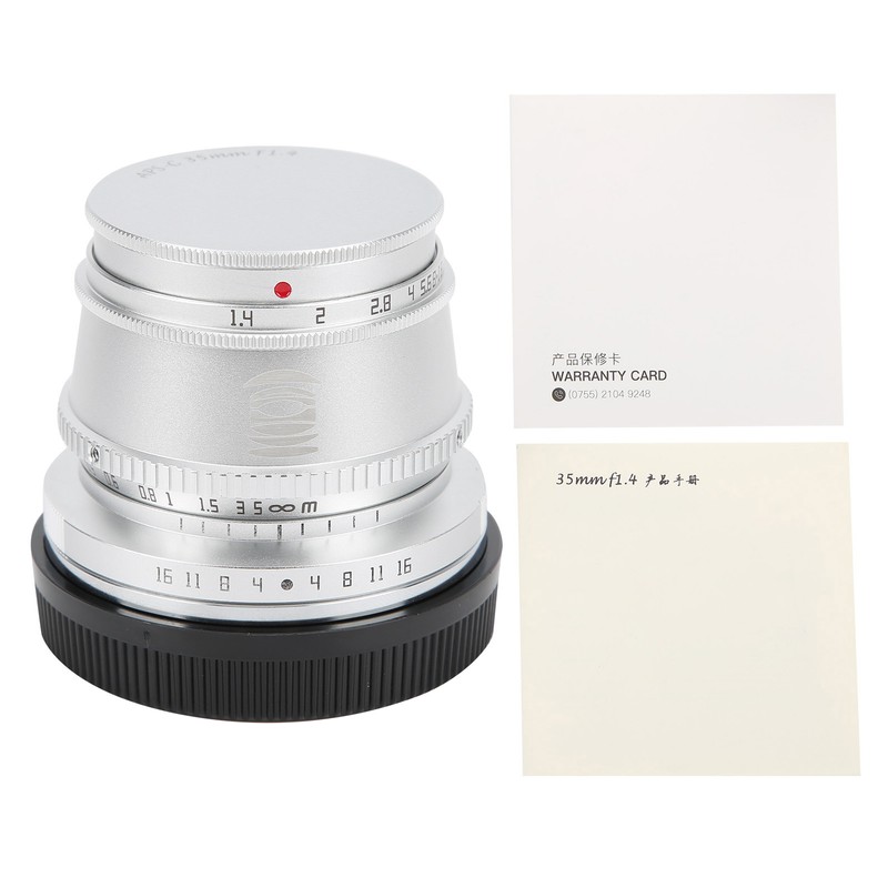 TTArtisan 35mm F1.4 for EOS.MMount APSC Lens for Canon M3/M5/M6/M6
