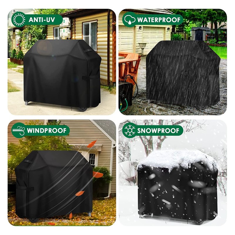 420D Oxford Fabric Waterproof BBQ Grill Cover Heavy Duty Waterproof