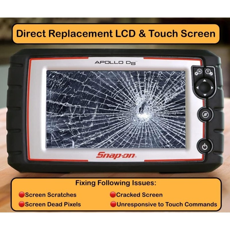 SCREENTRONICS LCD Screen Display Compatible Replacement for Snap-On OBDII Code