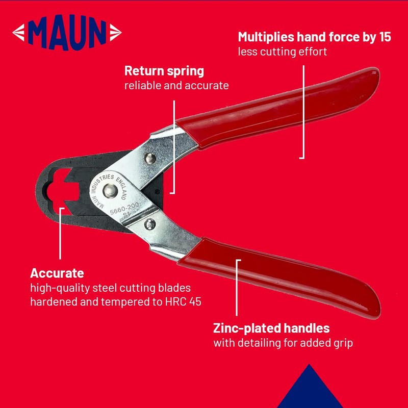 Maun 5660-200 Olive Cutter Plier Type Tool 10 mm |