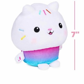 Cute Plush Toys Collection, 7-8 inch Soft and Cuddly Stuffed Purr-ific Plush Toys for Kids Ages 3 and up, Great Gift for Birthdays and Special Occasions (Cakey)