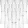 Circleware Circles Huge Set of 10 Tall Heavy Base Highball