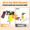 FIXFANS Pressure Washer Foam Cannon Holder, Power Washer Gun Snow