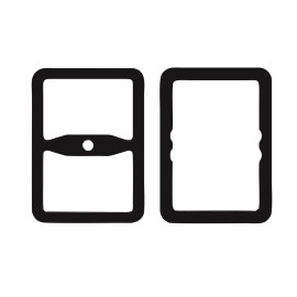 Unbranded 2 GASKETS Compatable withM43115 M43120 DEERE 110 112 200 212 214 216 300 312 314