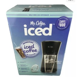 Mr. Coffee Mr Coffee Iced Coffee Maker w/ Reusable Tumbler & Filter - Black