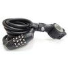 ULAC (yu-rakku) Zen Master Eco cable bike Coil Lock 10