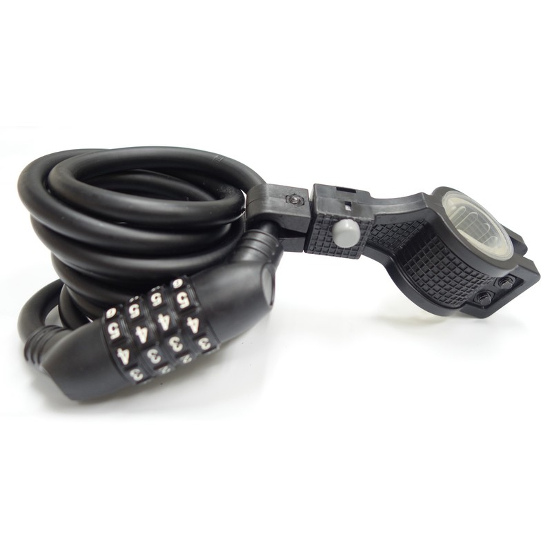 ULAC (yu-rakku) Zen Master Eco cable bike Coil Lock 10